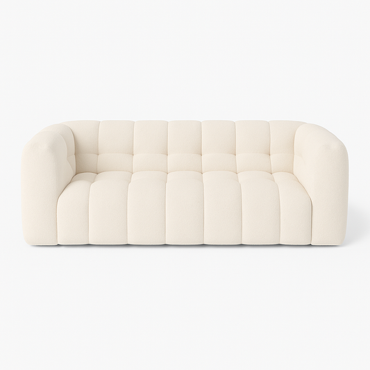 URBAN FURN BOUCLE 3 SEATER