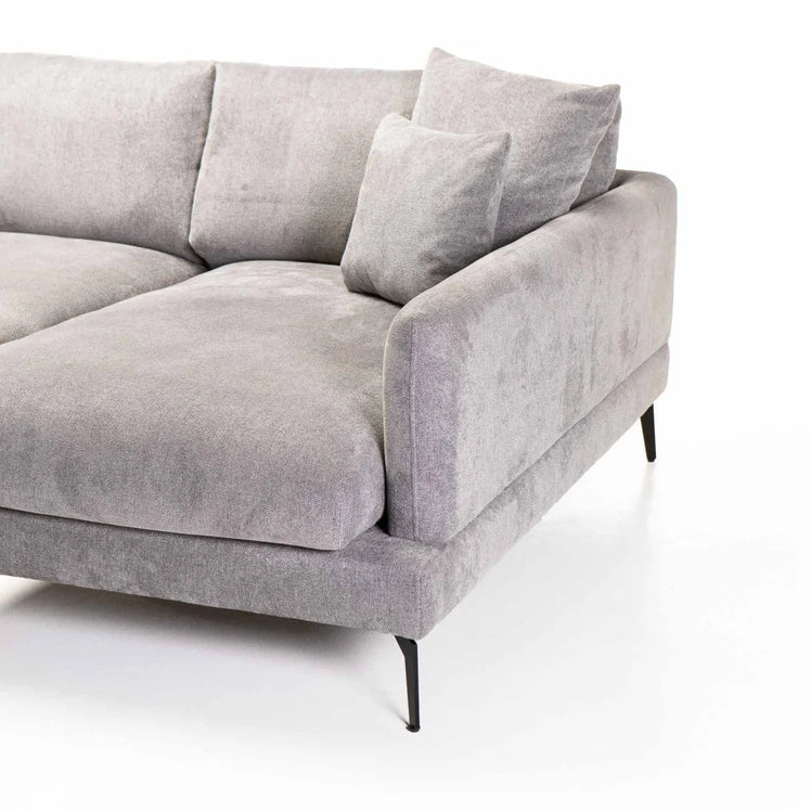 URBAN FURN FLORES FABRIC CORNER CHAISE