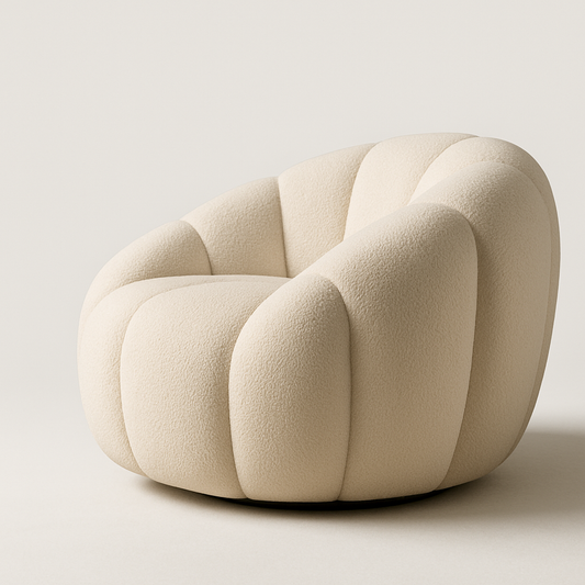 URBAN FURN PUMPKIN OCCASIONAL COUCH