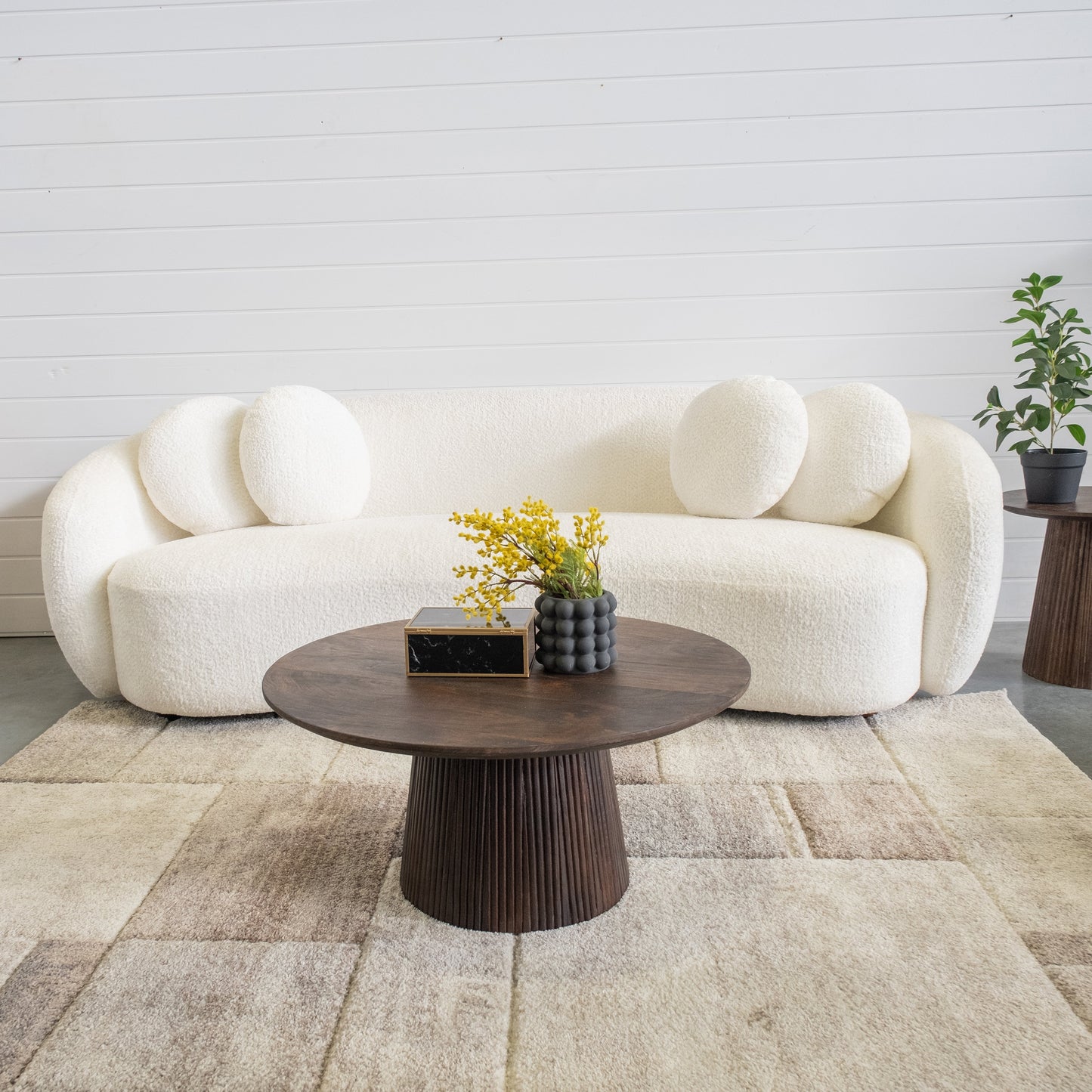 HALO FABRIC 3.5 SEATER COUCH