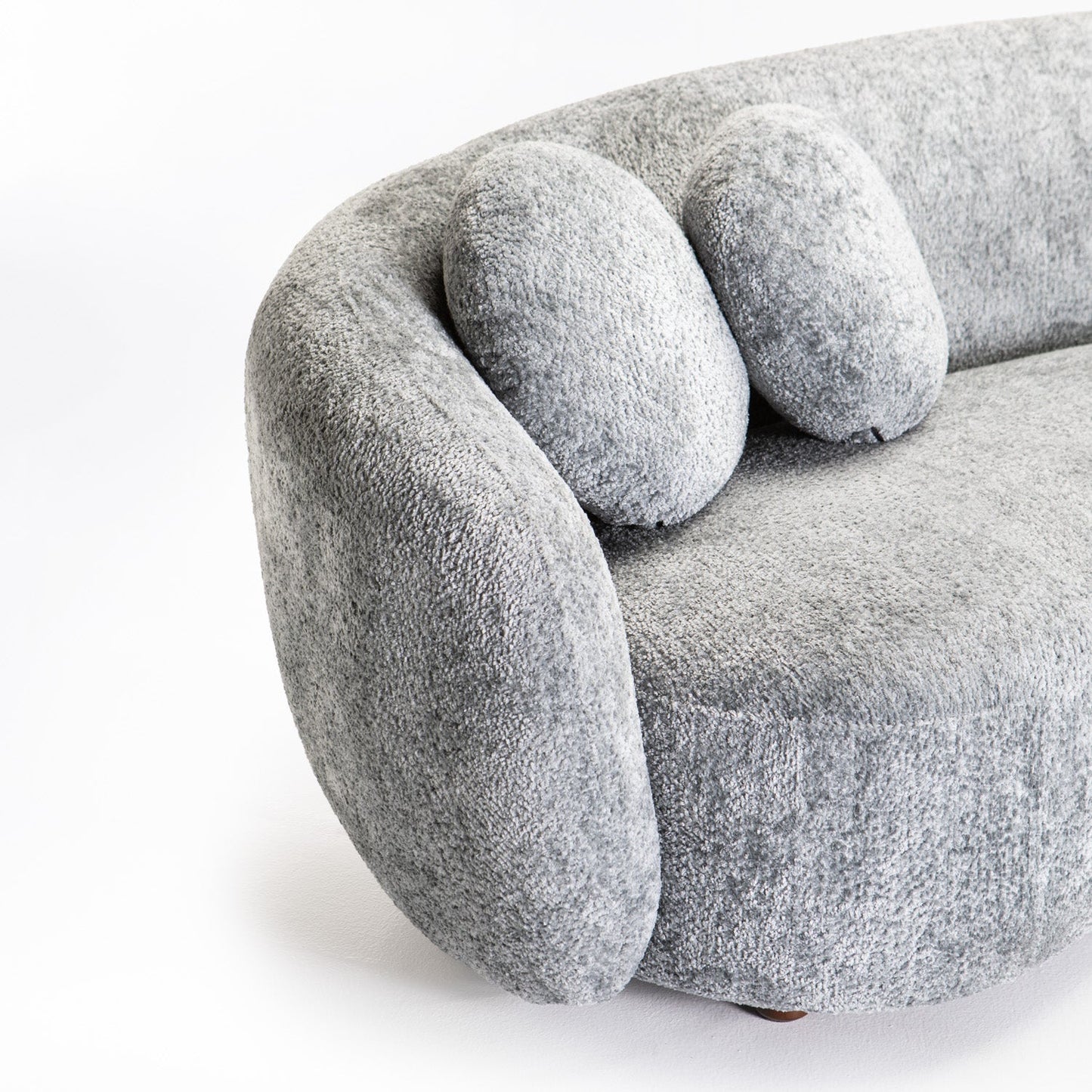 HALO FABRIC 3.5 SEATER COUCH GREY
